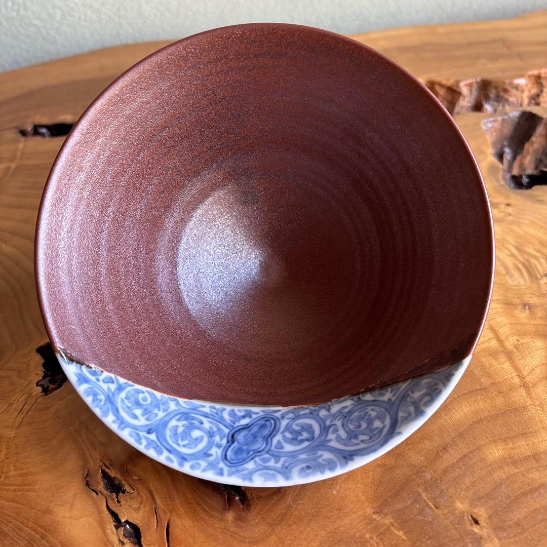 九谷焼 松屋窯 松本佐一 共箱 抹茶碗 茶道具