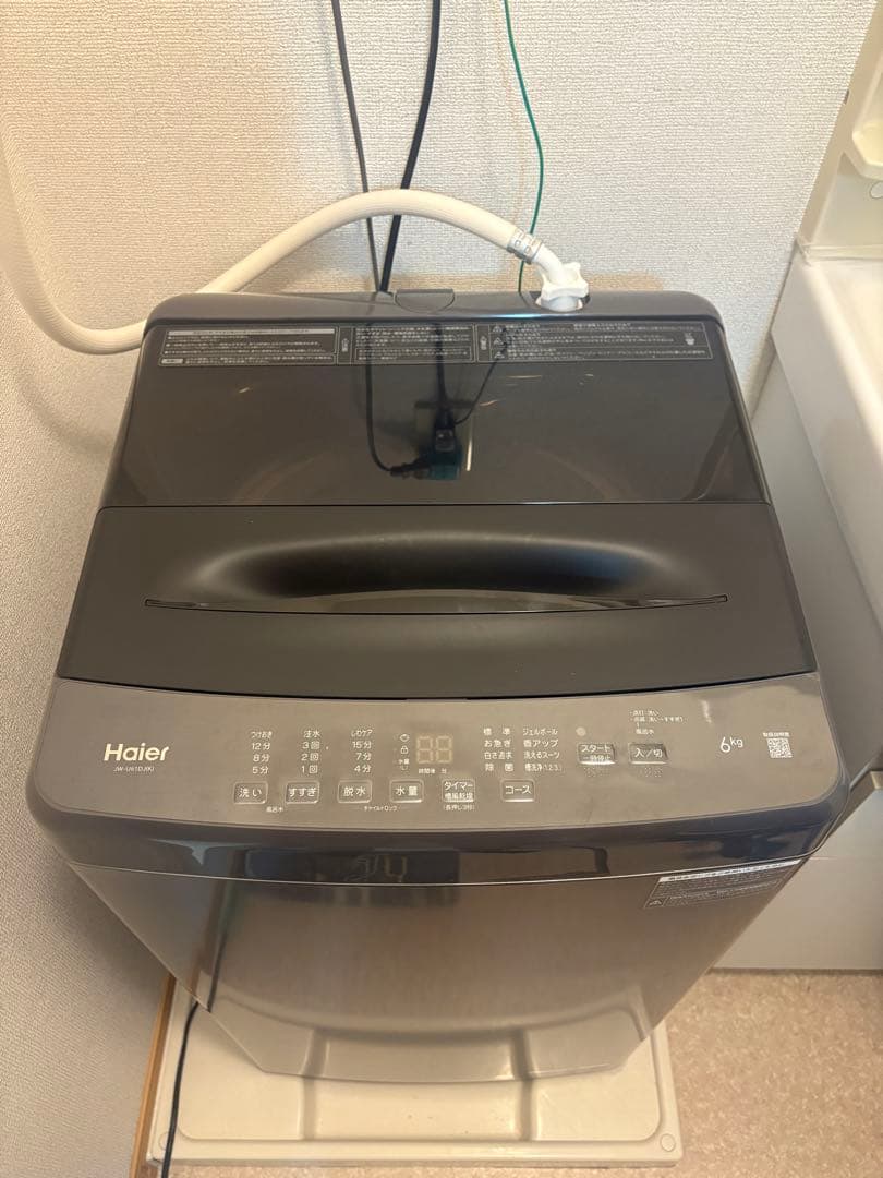【おすすめの逸品】Haier 6kg 縦型洗濯機 Joshinオリジナルモデル