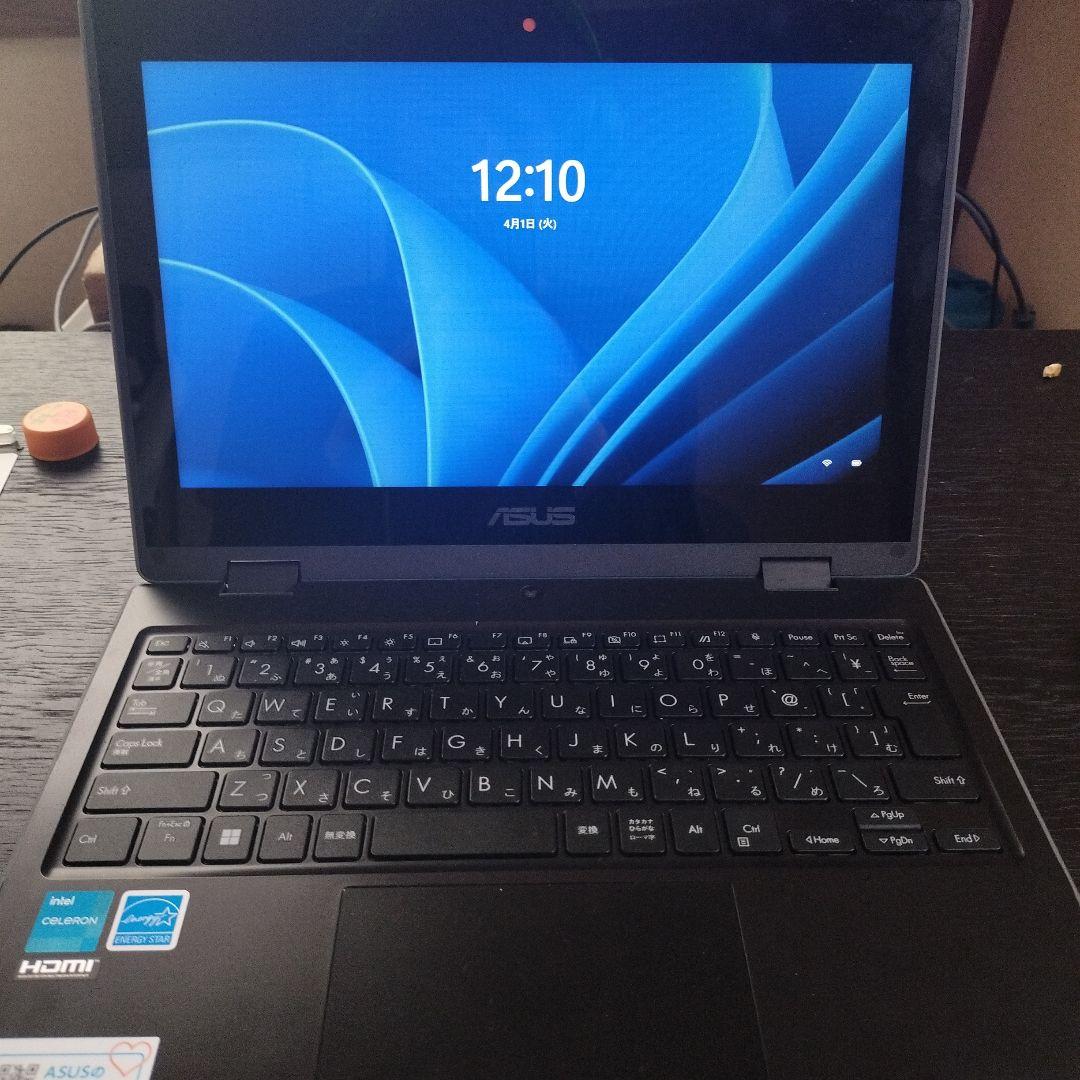ASUS ノートPC ブラック11.6インチ