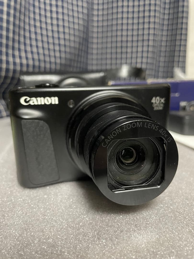 Canon Power Shot SX740HS ブラック レザーケース付