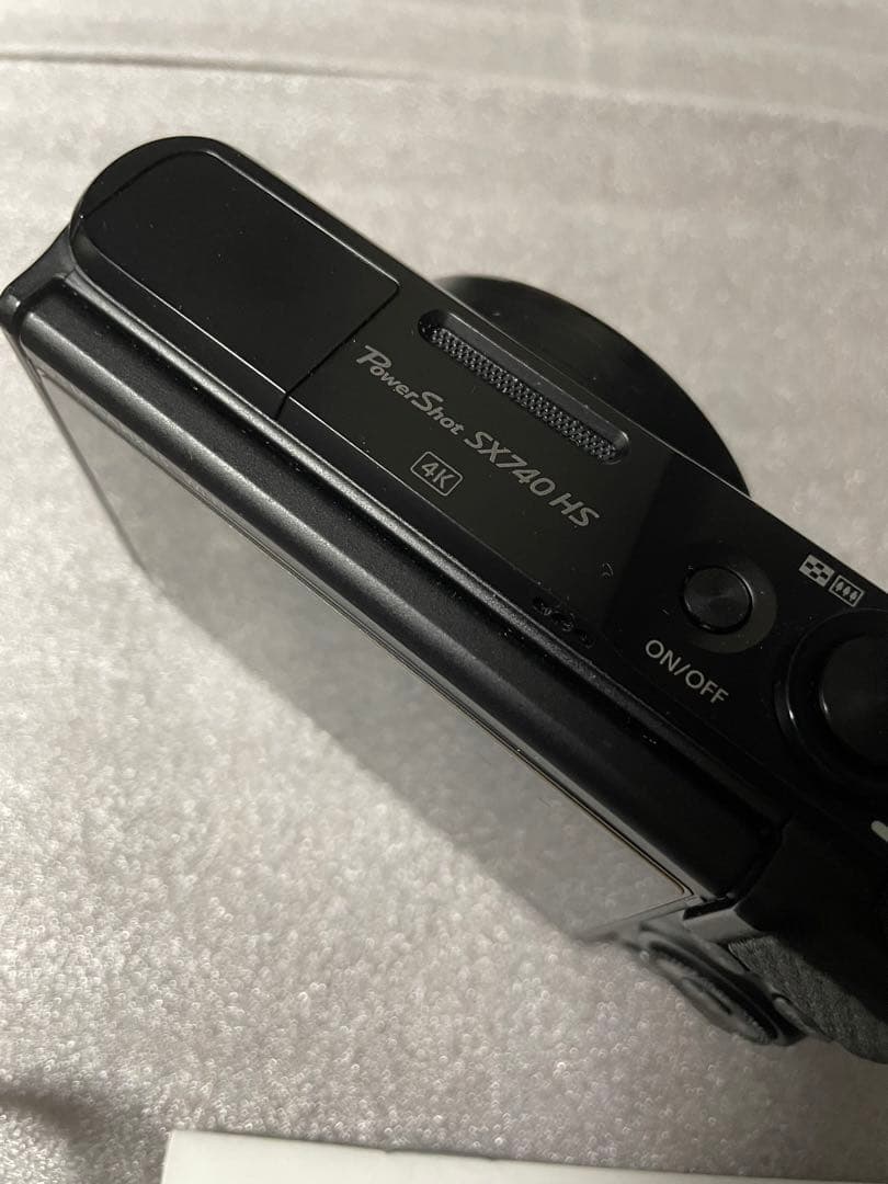 Canon Power Shot SX740HS ブラック レザーケース付
