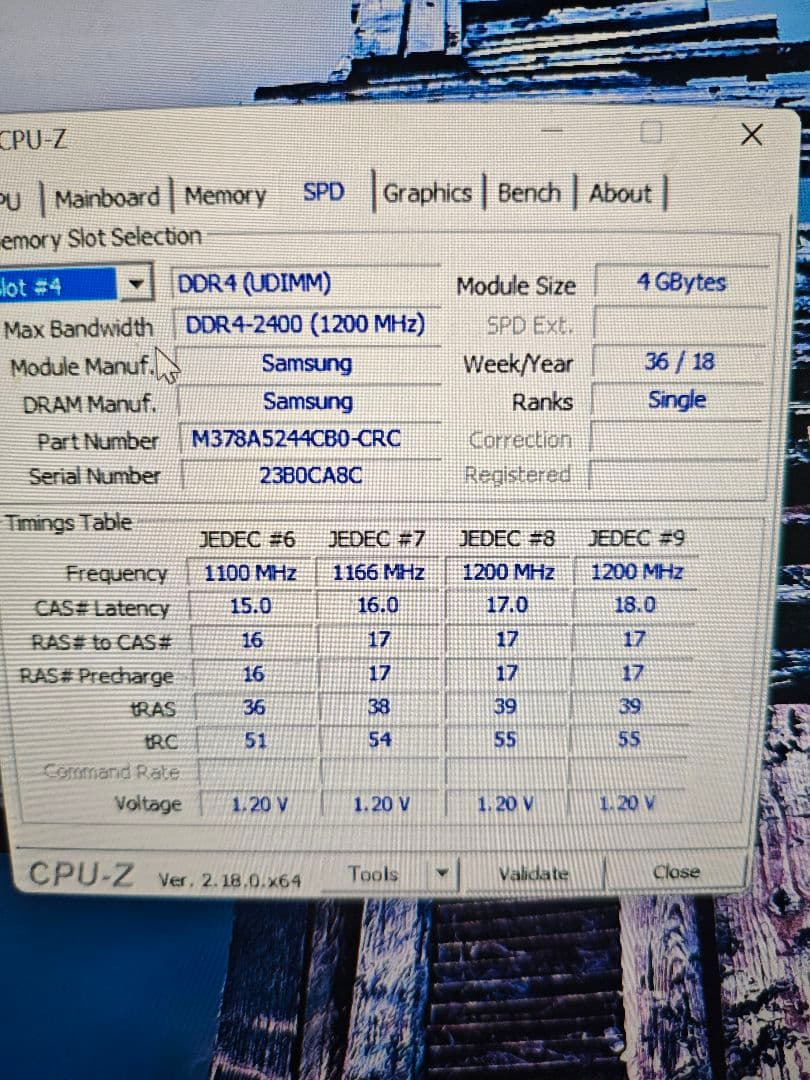 星*海様 samsung 16G 4GB×4枚　DDR4メモリ　　デスクトップ