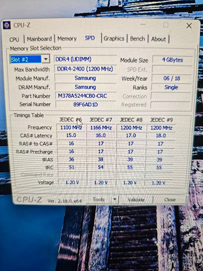 星*海様 samsung 16G 4GB×4枚　DDR4メモリ　　デスクトップ