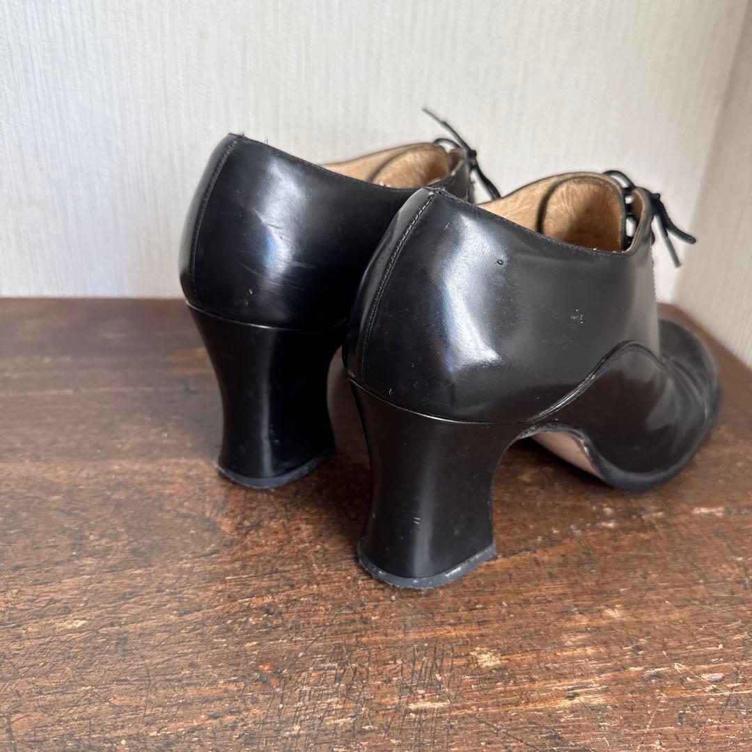 ビンテージ　レディース　レザー　パンプス