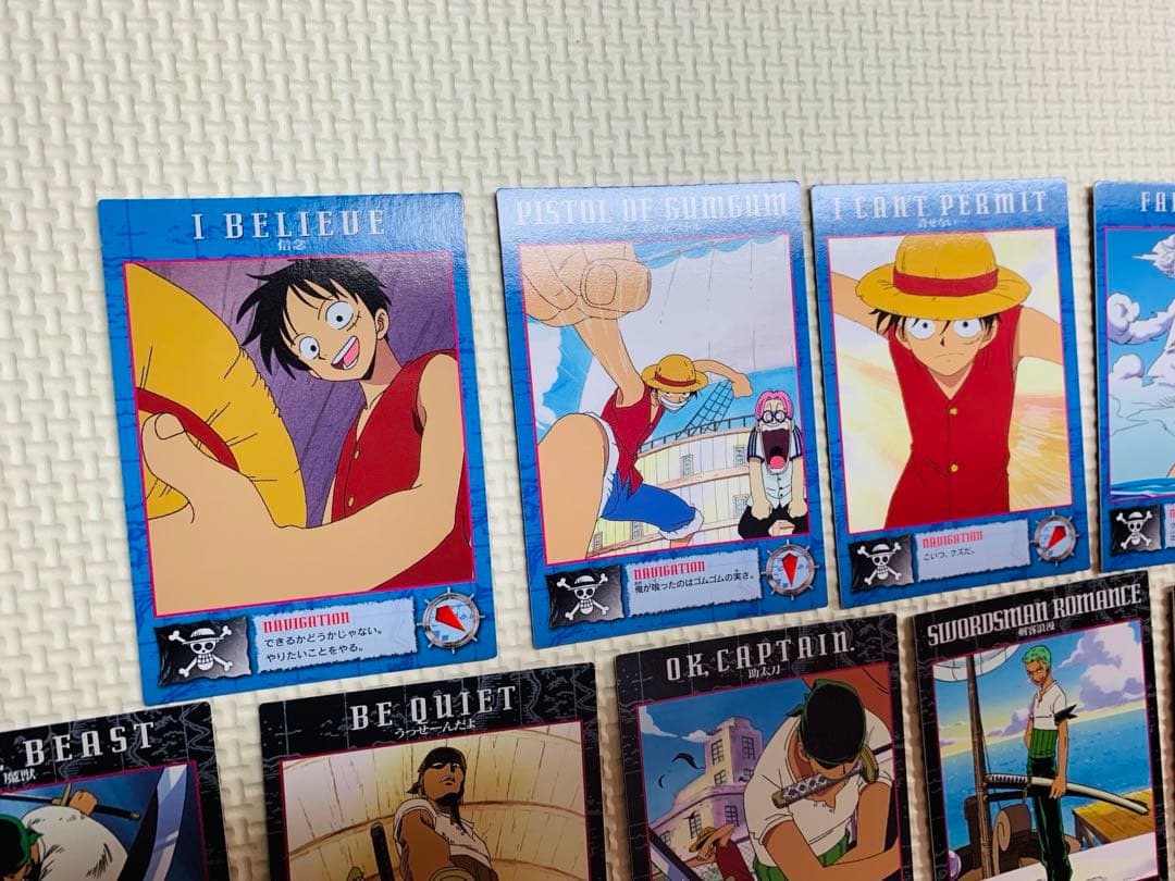 ワンピース　2000年　当時物　ONE PIECE カードダス　BANDAI