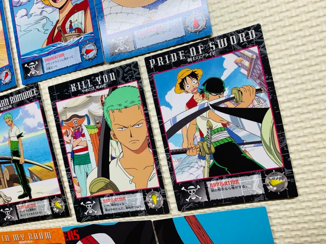 ワンピース　2000年　当時物　ONE PIECE カードダス　BANDAI