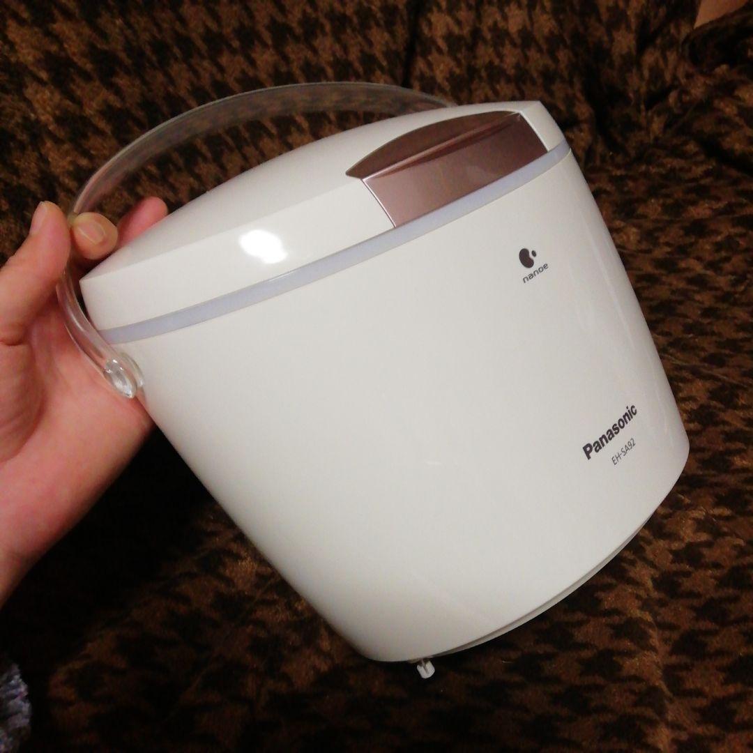 美品！Panasonic nanoeスチーマー　EH-SA92-PN