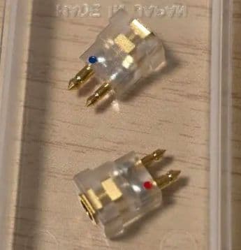 純正　MMCX - FitEar 変換コネクタ