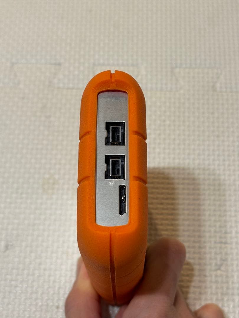 LaCie ラシー Rugged 2TB HDD ポータブルハードディスク