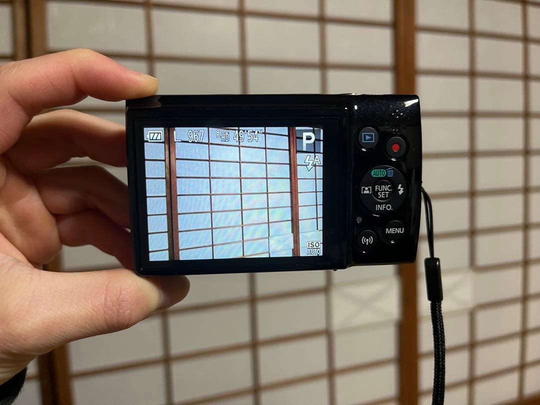 K*y様 Canon IXY 190 ブラック　動作確認済み。箱、取説、充電器、