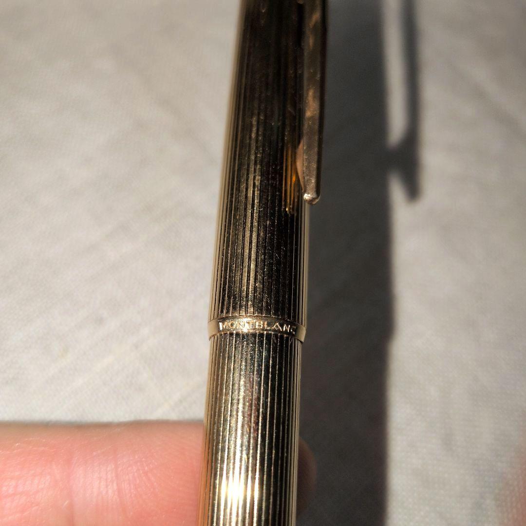 MONTBLANC 万年筆1246 ボールペン1846 セット ゴールド