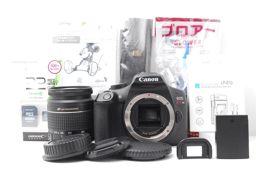 【使用感極少　美品】Canon Kiss X80　スマホ転送　WiFi搭載