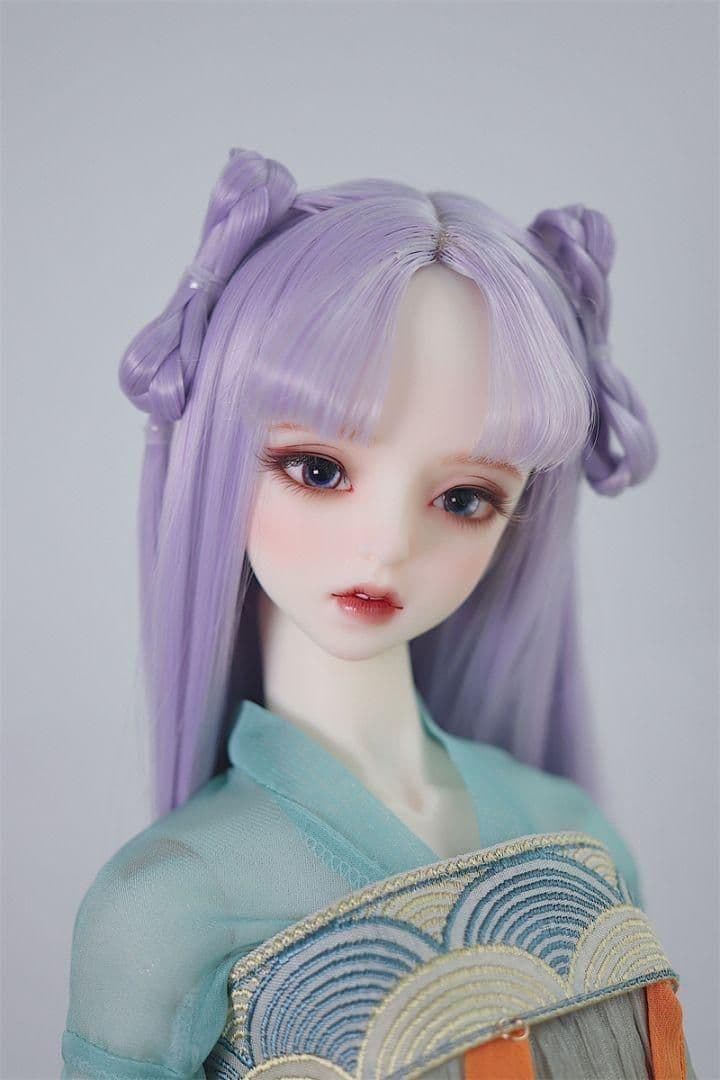 AS39 BJD 1/3 人形 ドール　用ウィッグ カツラ 耐熱 ハンドメイド