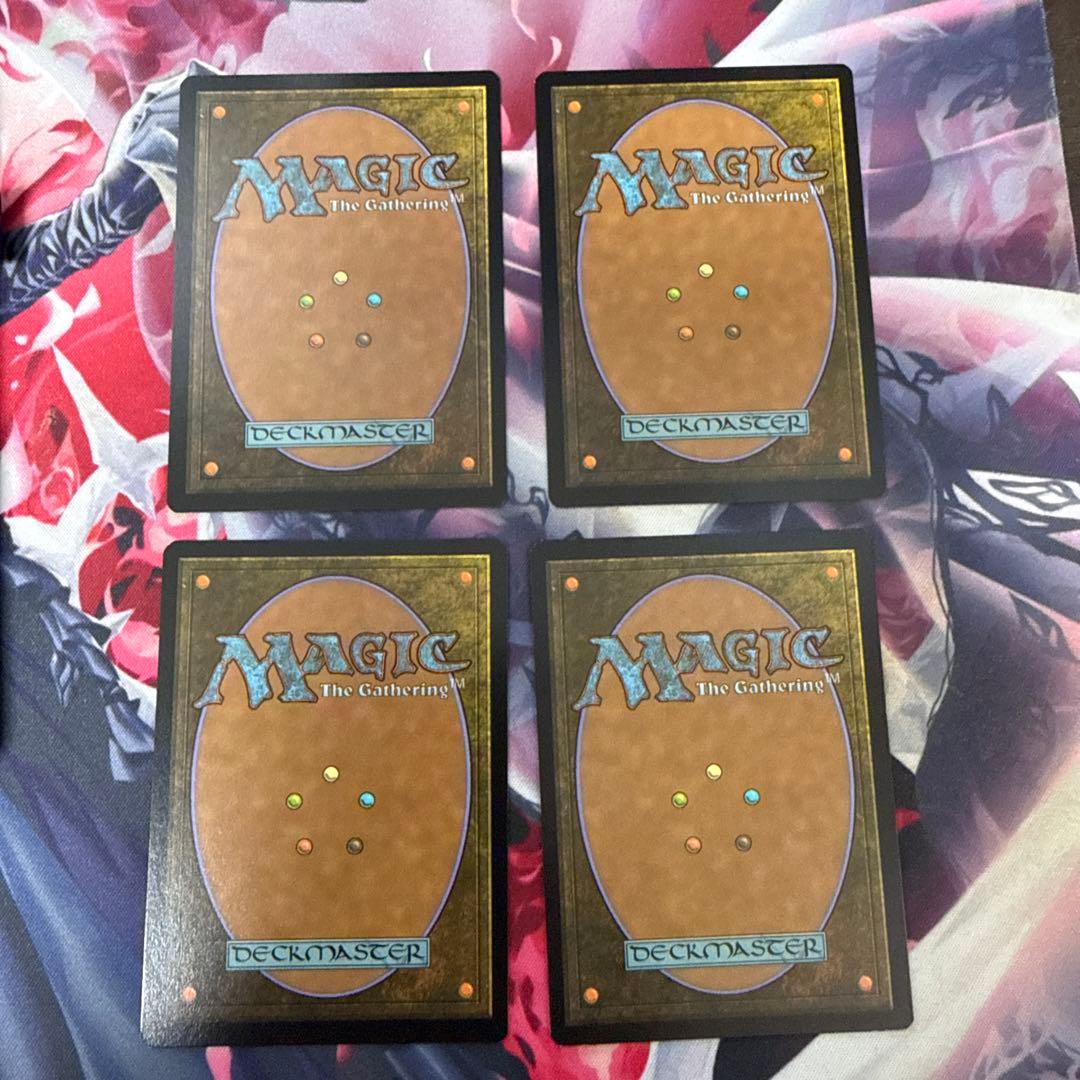 MTG 護衛募集員 旧枠版英語foil 4枚セット