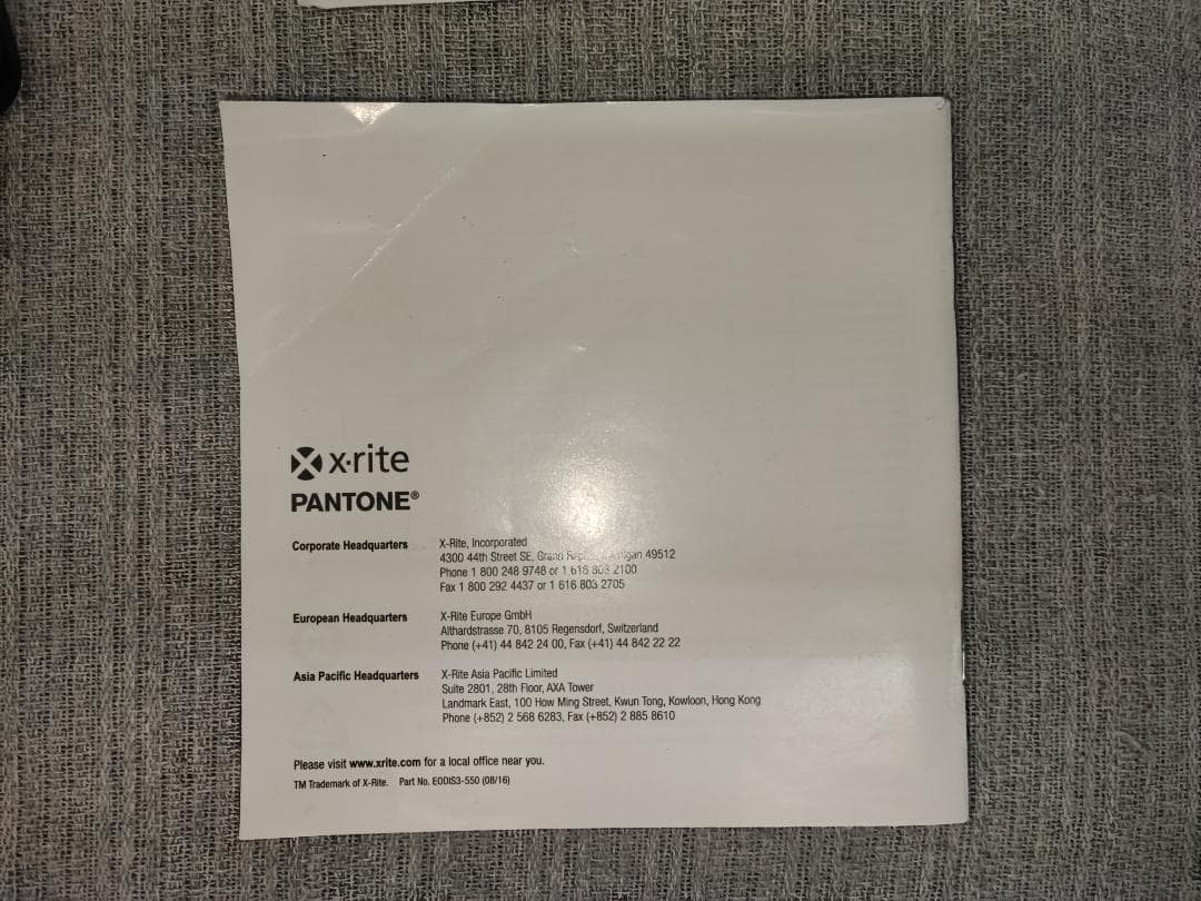 X-rite i1 DISPLAY PRO ディスプレイキャリブレーションツール