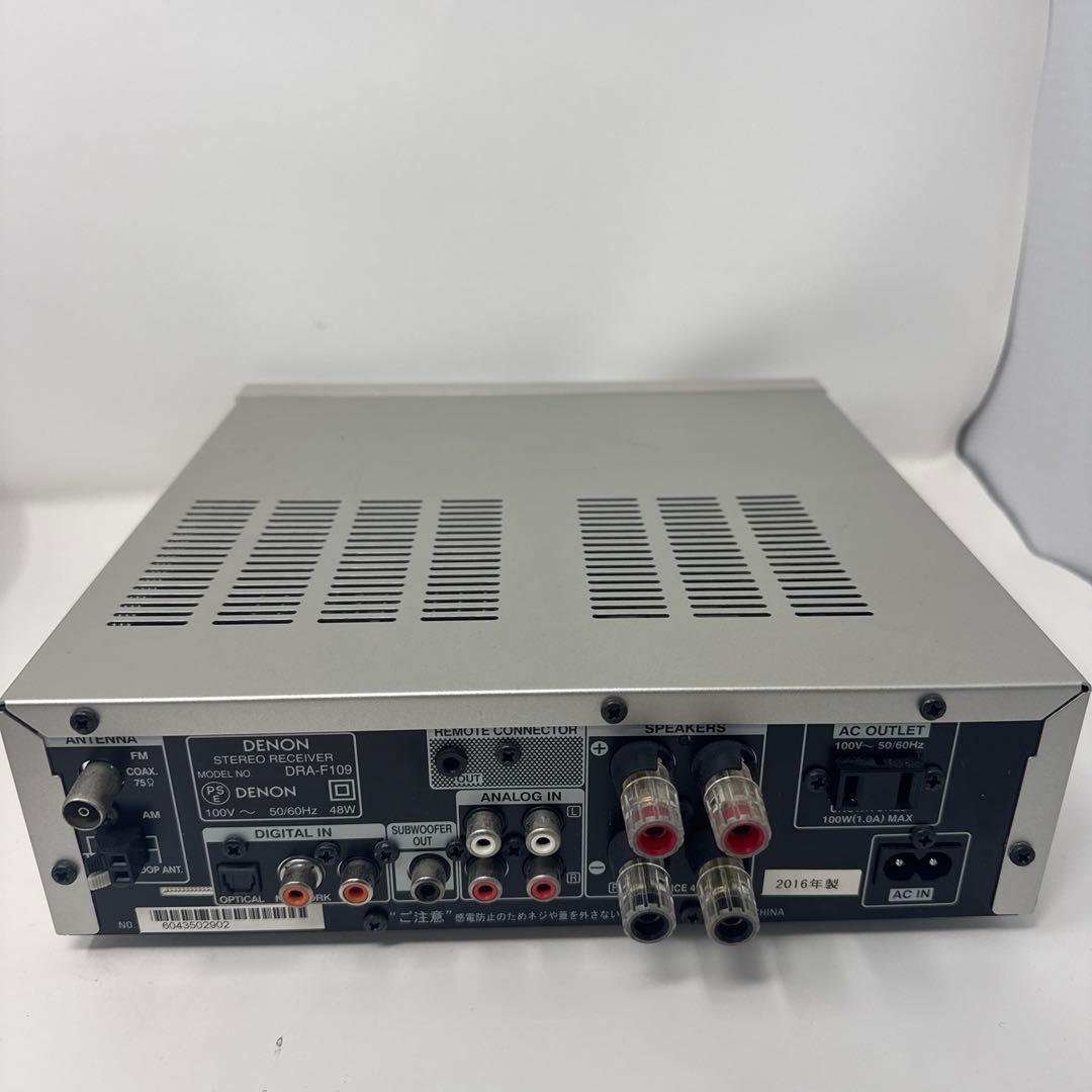 DENON DRA-F109 DCD-F109 ステレオレシーバー　セット