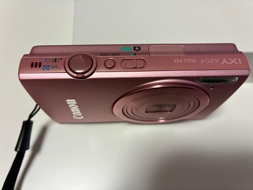 Canon IXY 420Fピンク デジタルカメラ バッテリー　SDカード付
