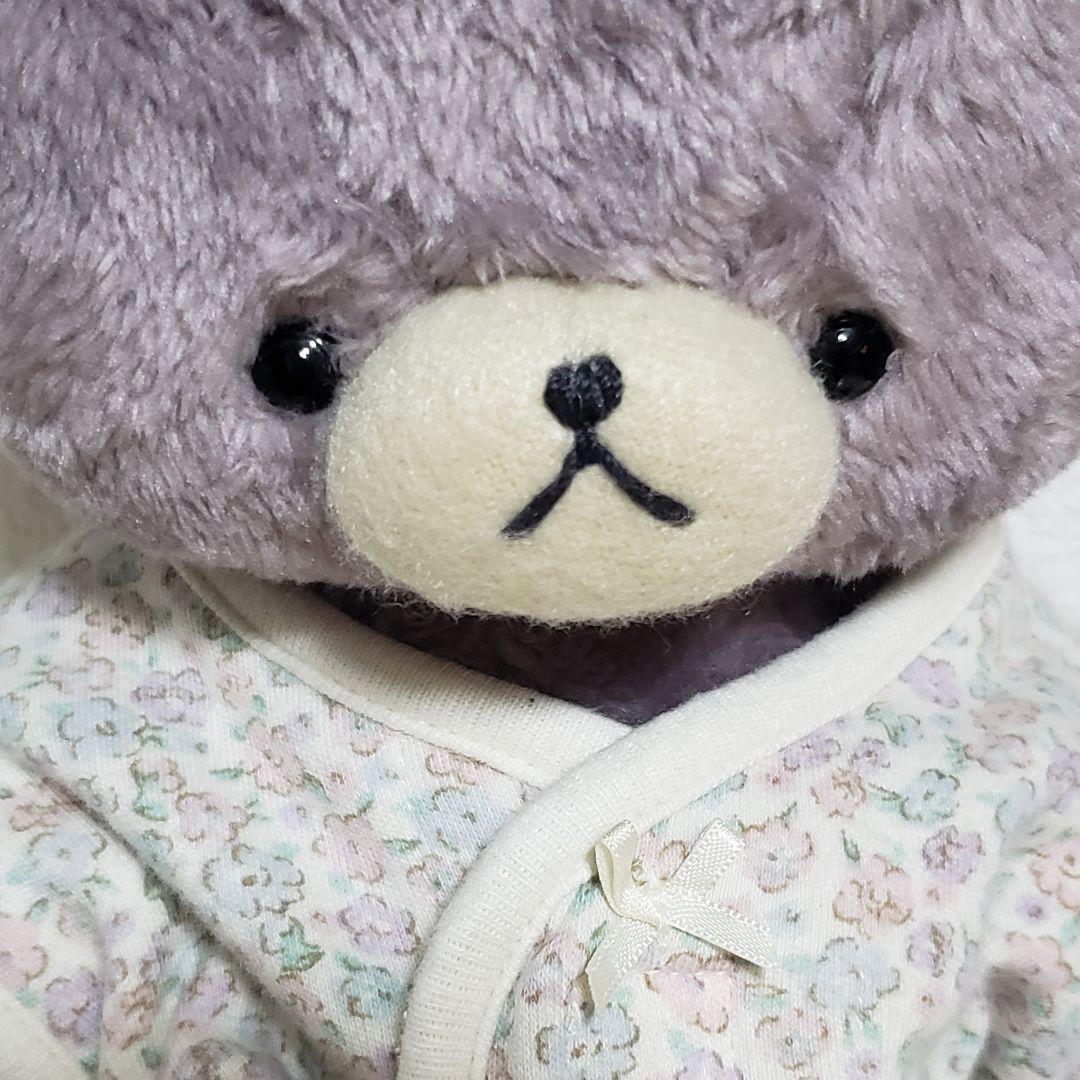 No.543 テディベア　パープル