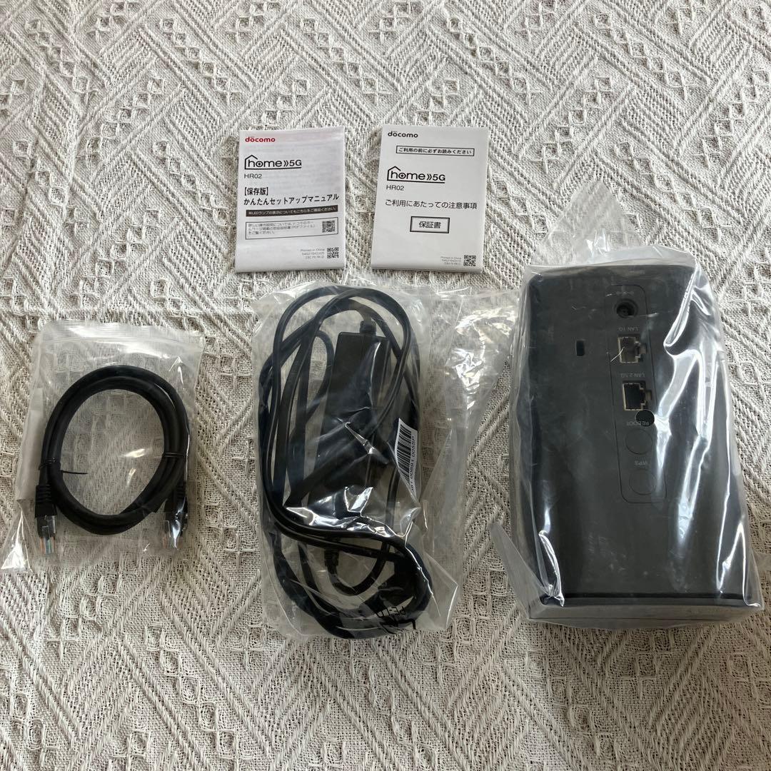 docomo HR02 5Gルーター　2ヶ月使用
