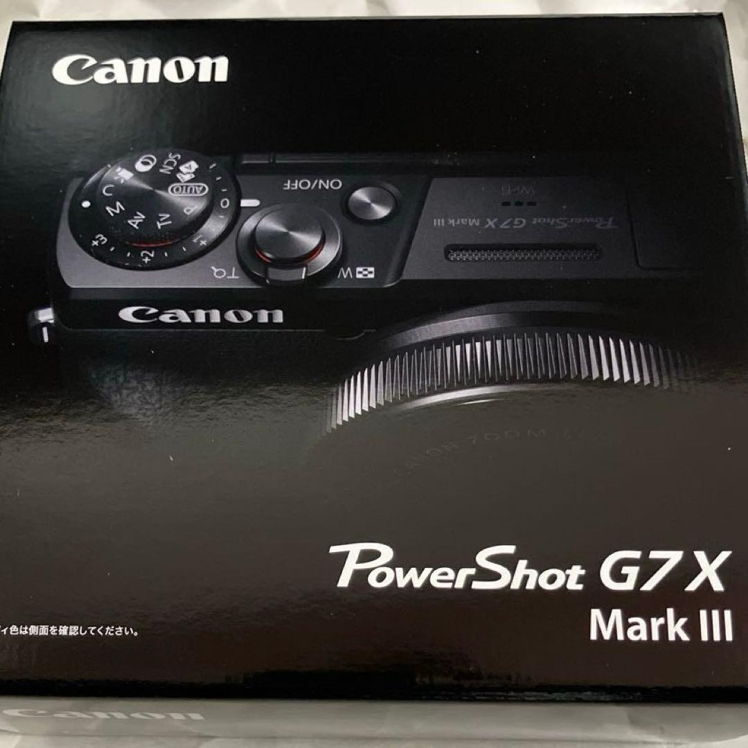 キャノンCanon PowerShot G7 X Mark III ブラック