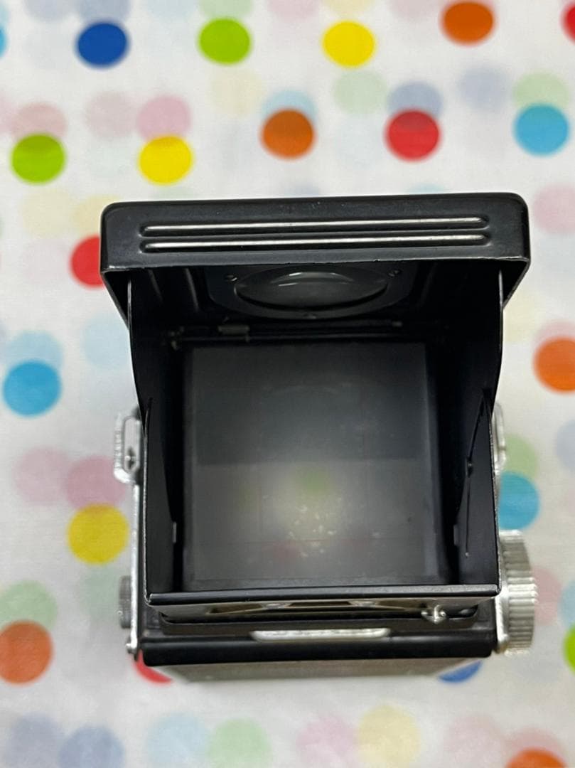 yashicaflex　二眼カメラ　ケース フィルター フード付き　リペア品
