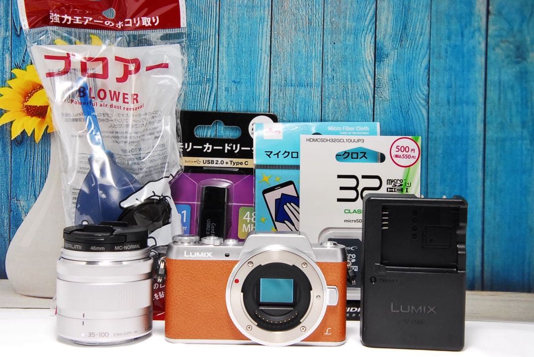 【美品】 ショット数677回　LUMIX GF7 Wi-Fi ミラーレス