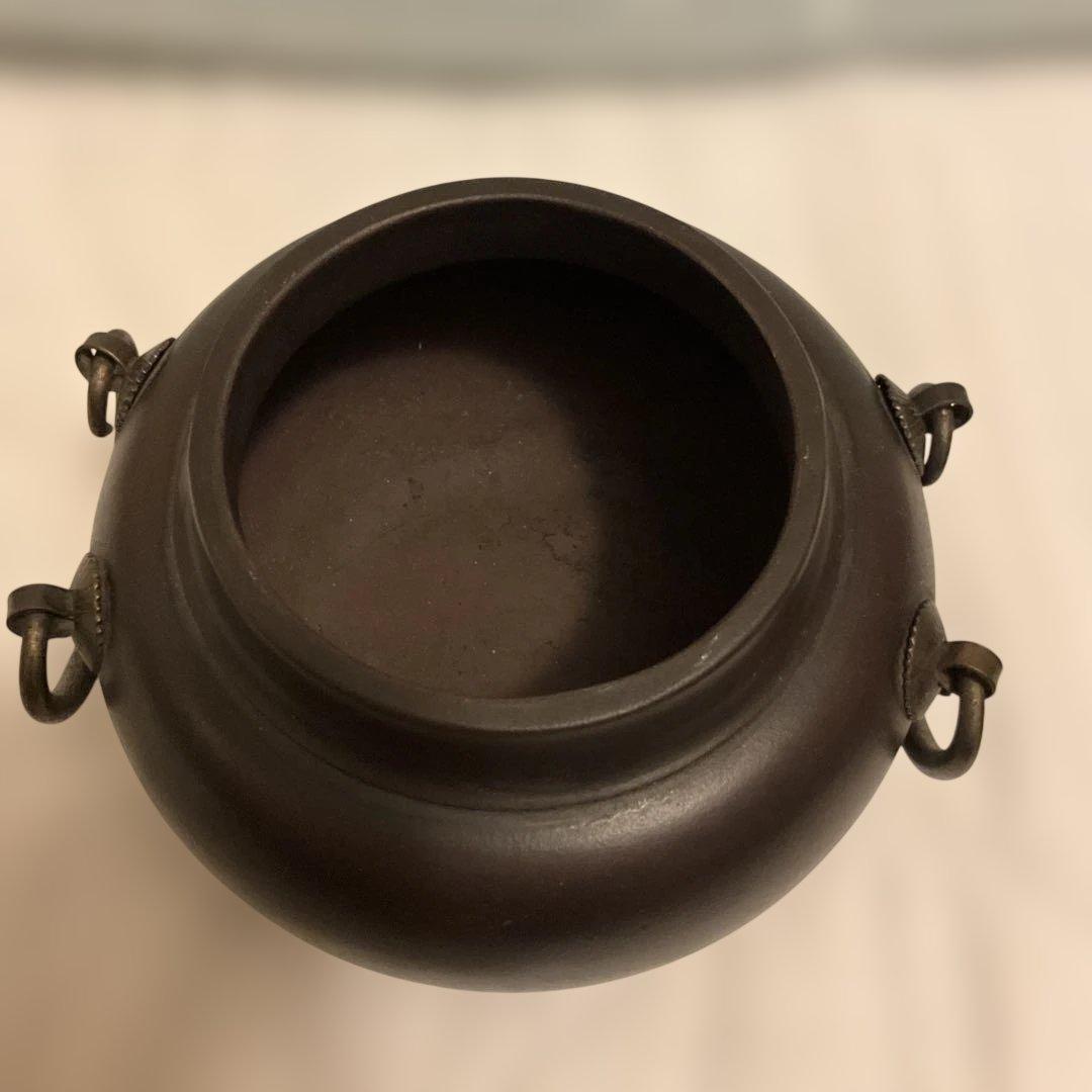 宜興の紫砂製壺