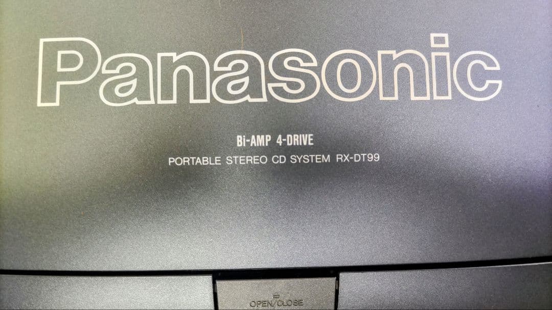 Panasonic RX-DT75 ポータブルオーディオ　CD、カセット、ラジオ