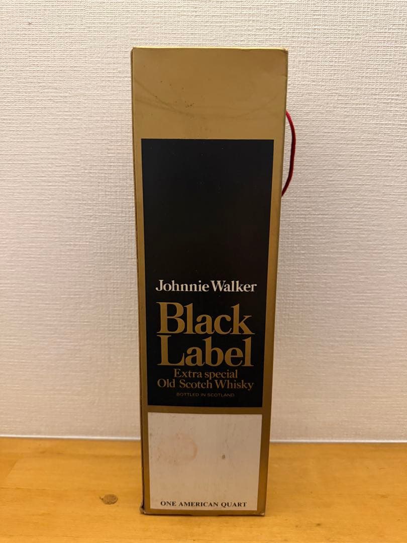 【希少】金キャップジョニーウォーカーブラックEXTRA SPECIAL945ml