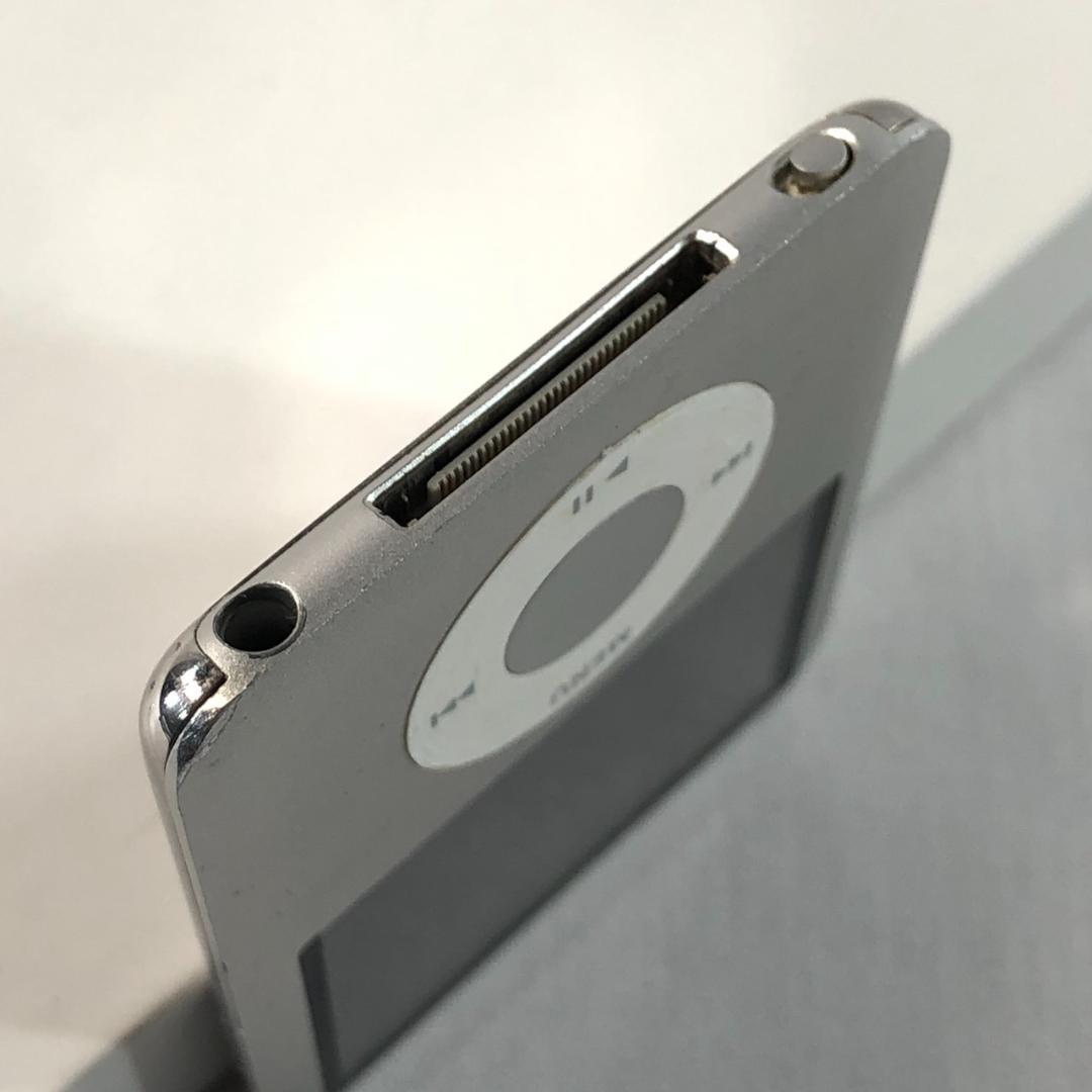 【動作品】Apple iPod nano 3世代　4GB シルバー