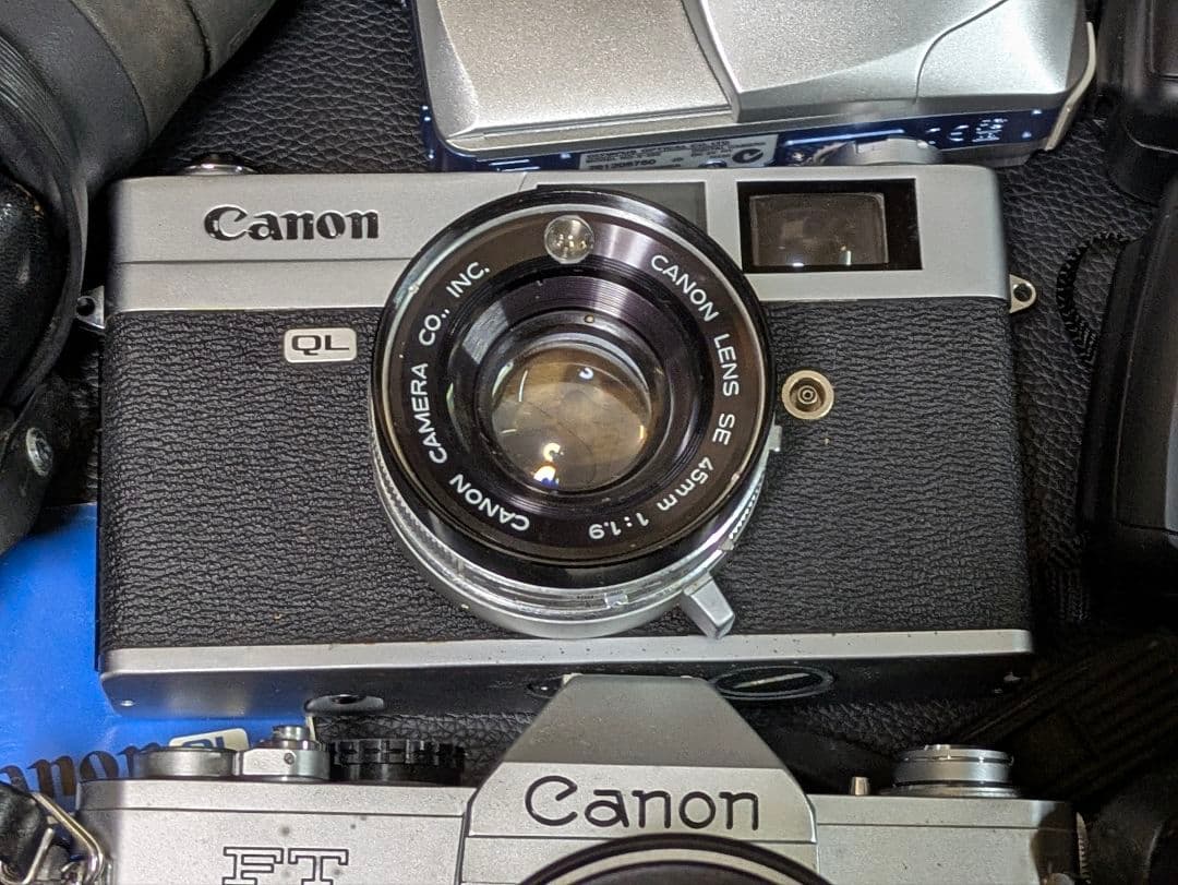 Canon FT QL デジタルカメラ フィルムカメラ ストロボ 双眼鏡 セット
