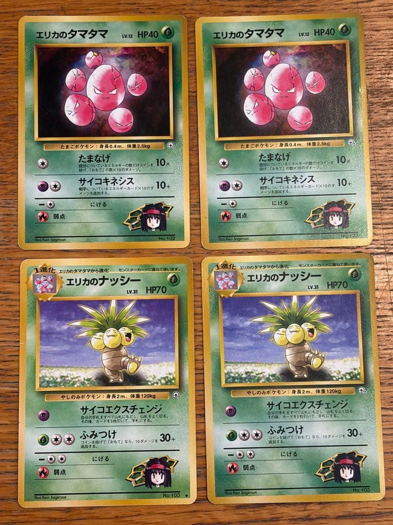 ポケモンカード エリカのポケモン達＆トレーナーカード 11種20枚