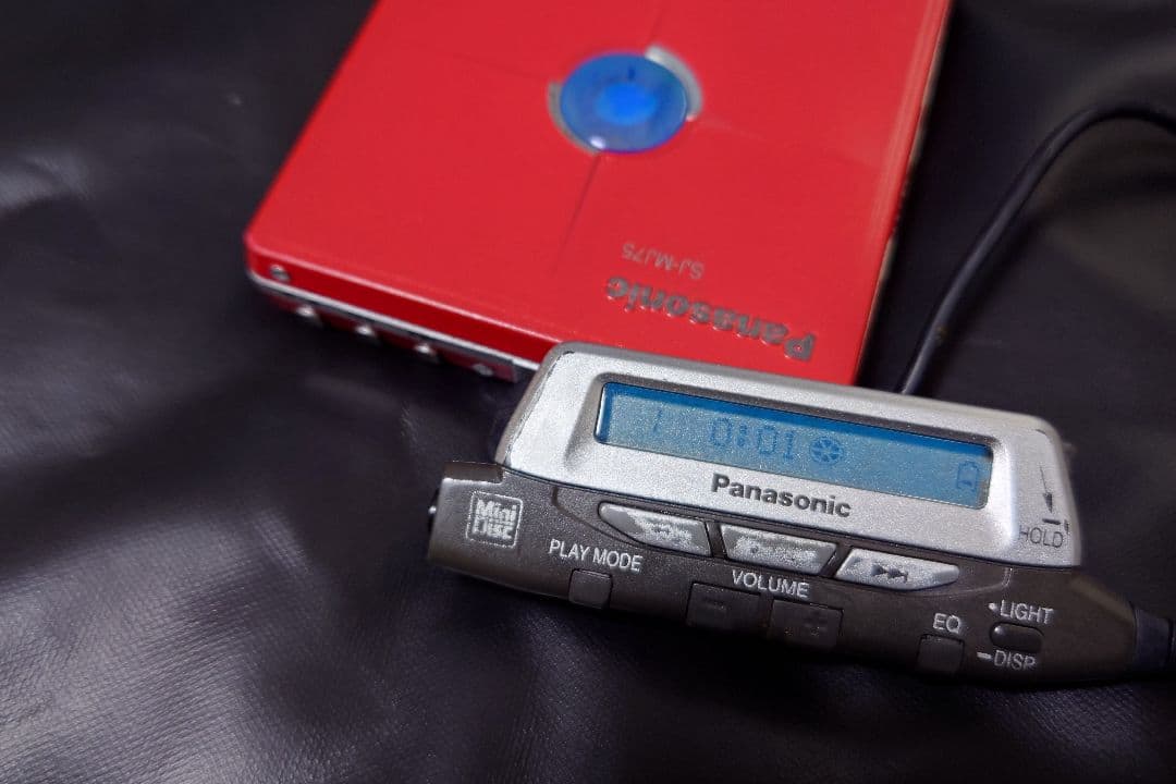 Panasonic☆ポータブルMDプレーヤーSJ-MJ75