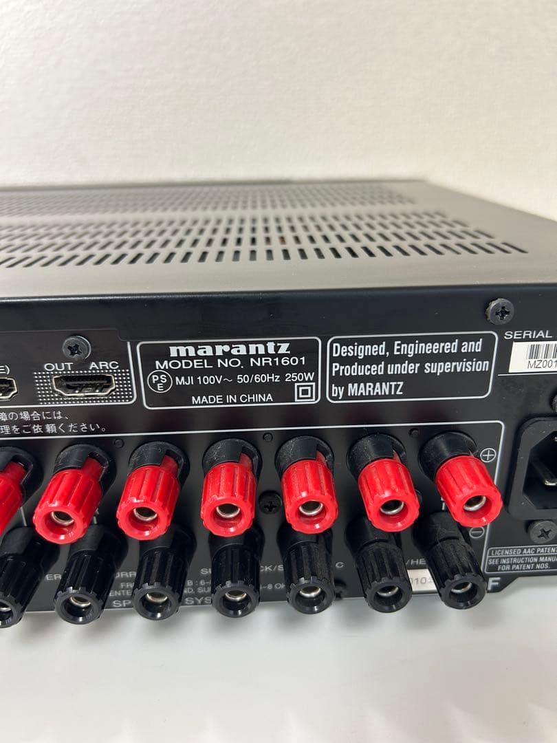 marantz AVアンプNR1601 サラウンドレシーバー