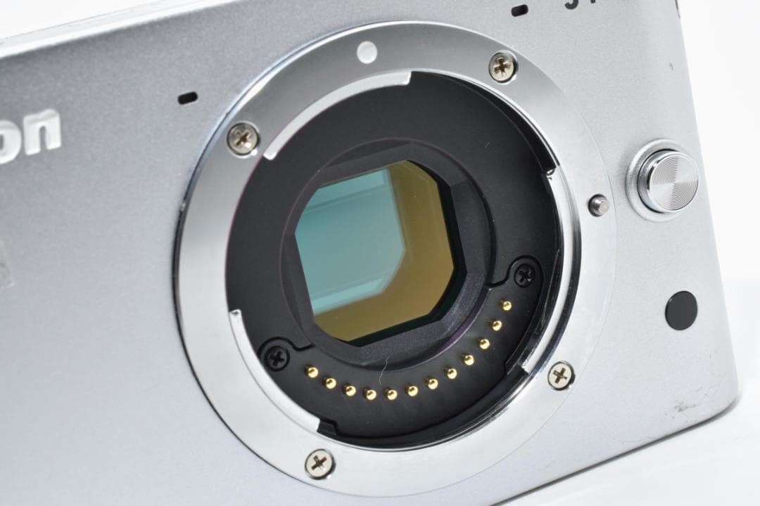 Nikon 1 J1 ミラーレスデジタルカメラボディ シルバー ニコン