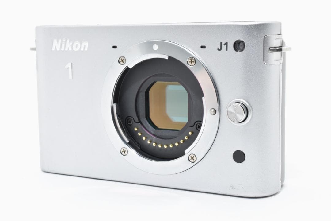Nikon 1 J1 ミラーレスデジタルカメラボディ シルバー ニコン