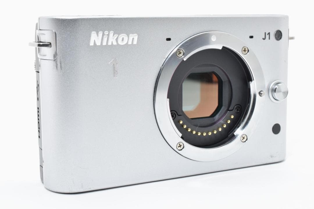 Nikon 1 J1 ミラーレスデジタルカメラボディ シルバー ニコン