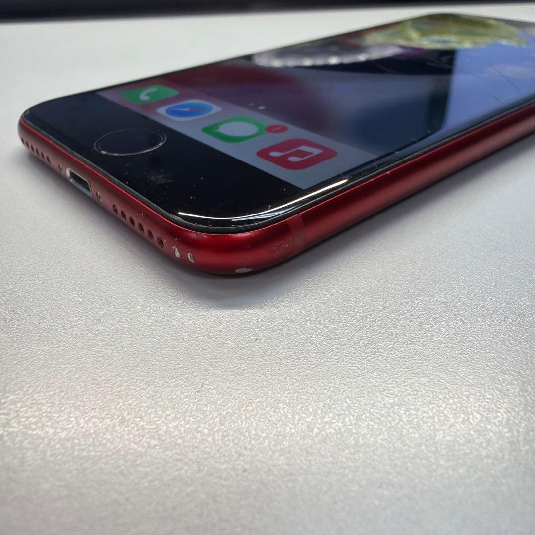 訳あり iPhone SE3 64GB レッド 83% タッチ不良