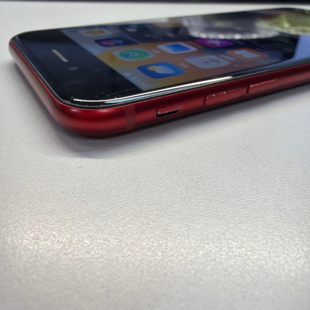 訳あり iPhone SE3 64GB レッド 83% タッチ不良