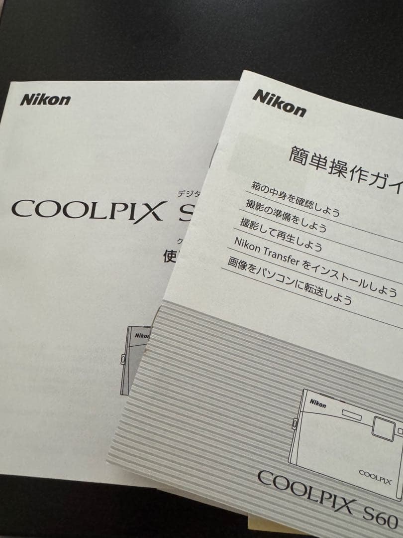 COOLPIX S60 ピンク 説明書つき