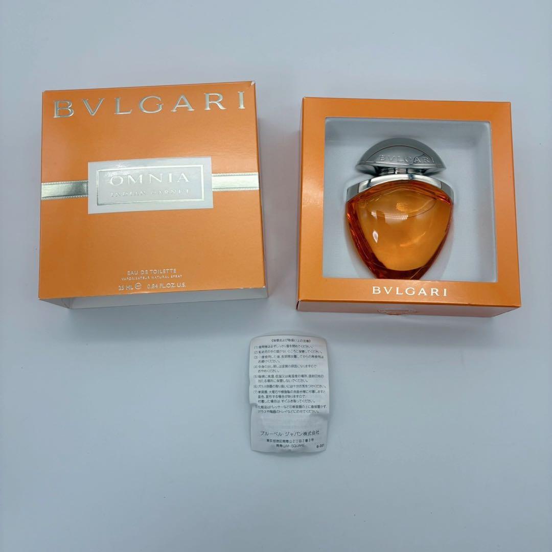 廃盤 希少 BVLGARI ブルガリ オムニア ガーネット オードトワレ 香水
