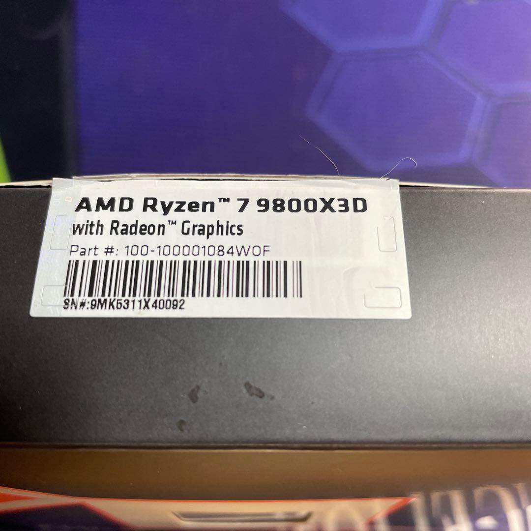 RYZEN7 9800X3D ジャンク