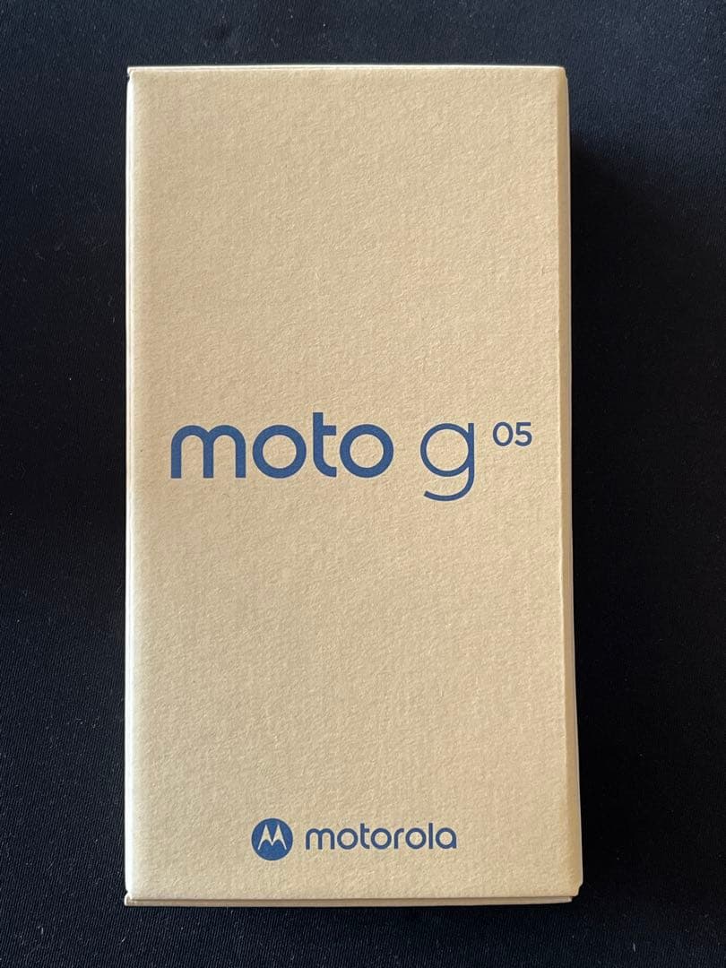 Motorola moto g 05 新品未開封