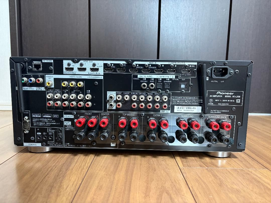 アンプ Pioneer SC-LX-59