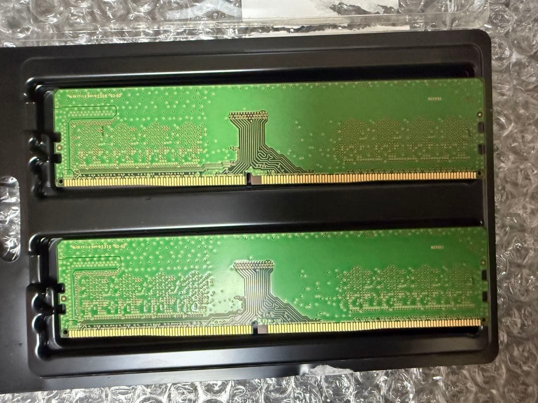 K*1様 Samsung DDR4 16GB(8GB×2枚)　3200