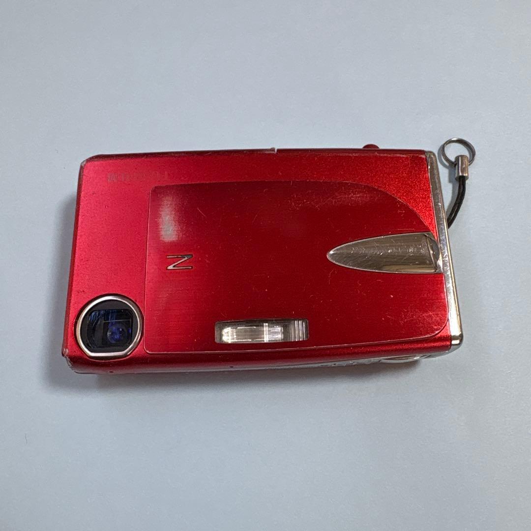 え1● FUJIFILM FinePix デジタルカメラ レッド z20fd
