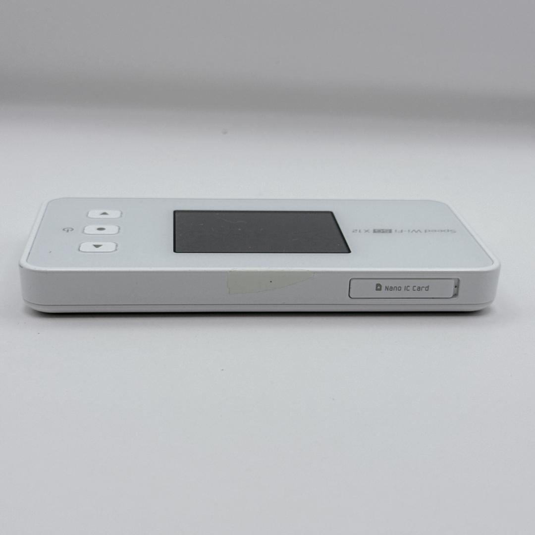 【美品】NEC Speed Wi-Fi 5G X12 モバイルルーター