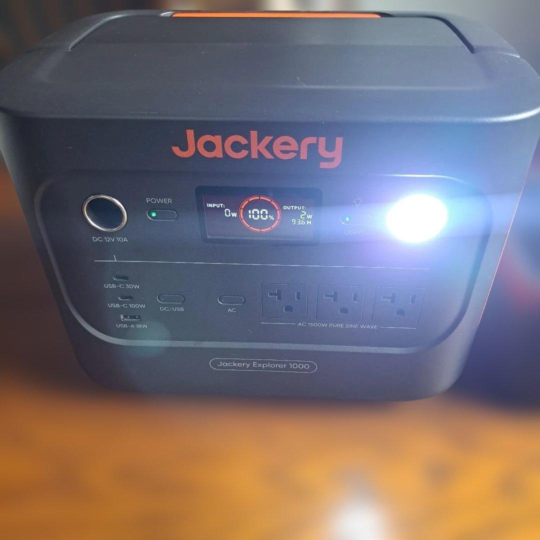ポータブル電源JackeryExplorer1000＆エコフローリバ３