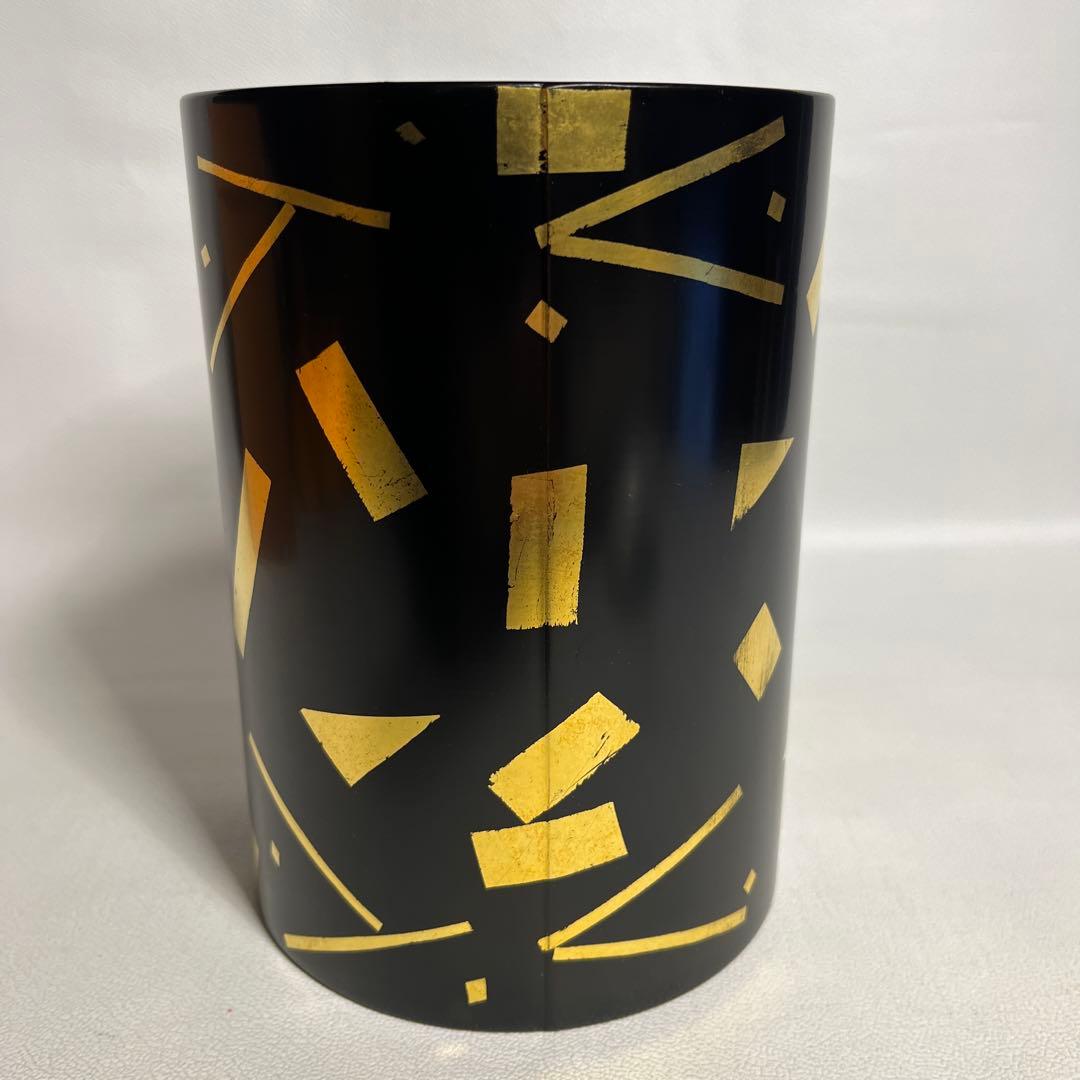 お稽古茶道具　葉蓋水指　木製