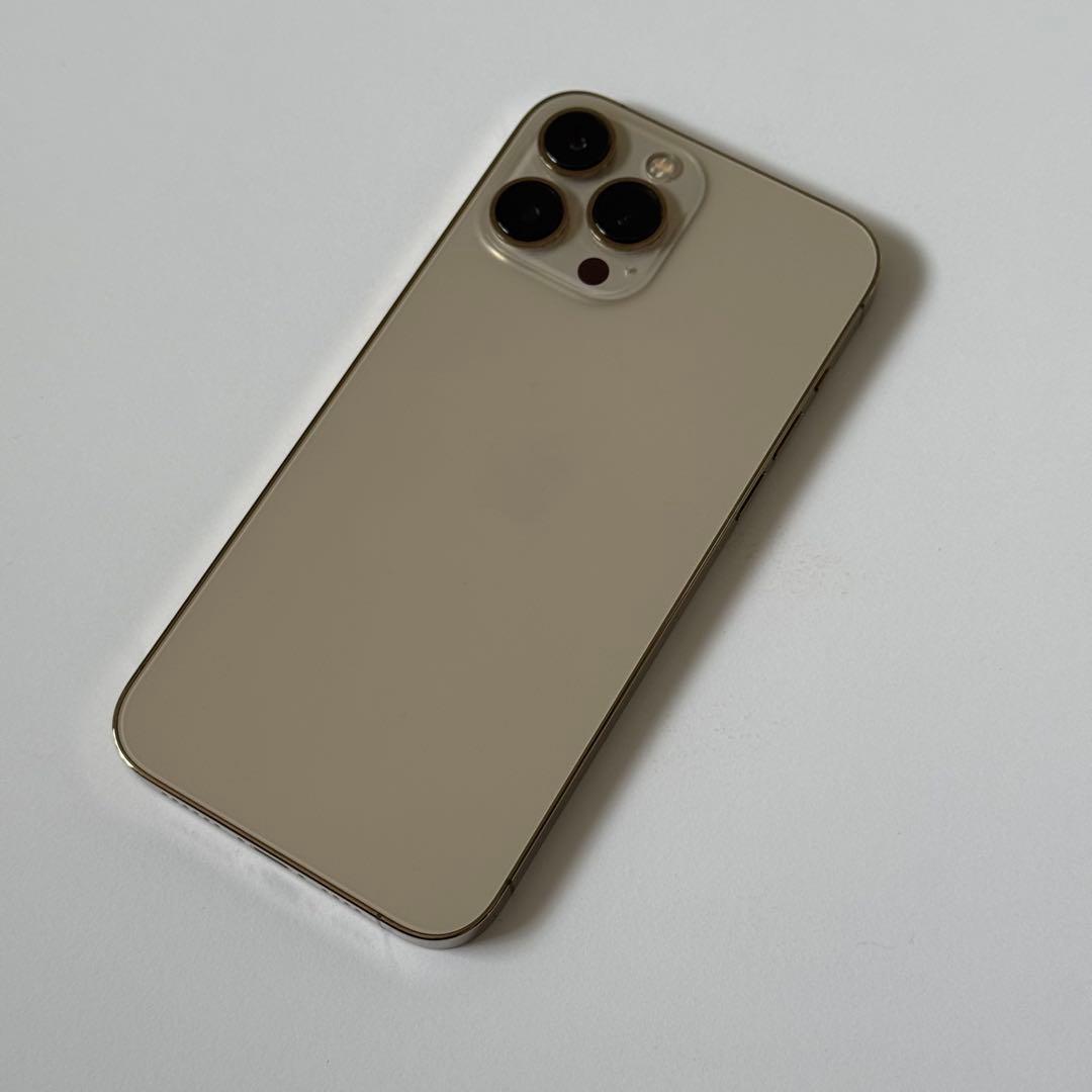 iPhone13promax 本体　128GB ゴールド　SIMロックなし